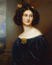 Portret Nanette Kaula (1812 - 1876)