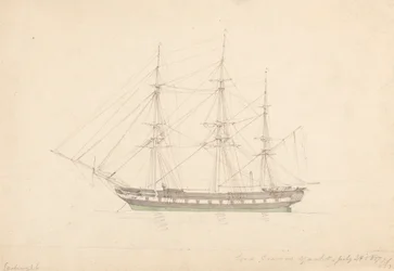 Jacht Lorda Cravena, 23 lipca 1817 r
