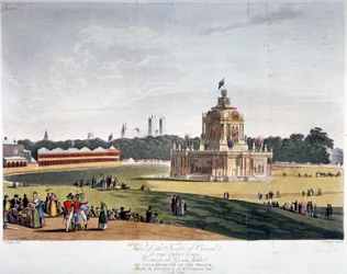 Green Park, Westminster, Londyn, 1814