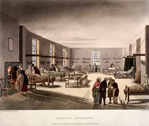 Mortimer Street, Marylebone, Londyn, 1808