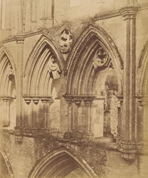Opactwo Rievaulx. Łuki Triforium, 1850