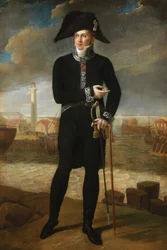 Portret Bernarda-Francois, markiza de Chauvelin (olej na płótnie)