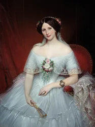 Portret Madame Pouchet Jest żoną doktora Archimede Poucheta, przyjaciela Gustave