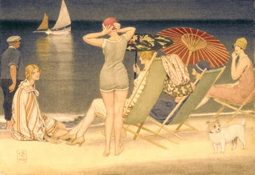 Parasole, 1929 (wc na papierze)