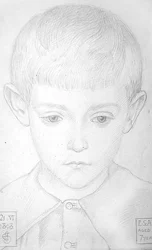 Portret młodego chłopca (ESA w wieku 7 lat)