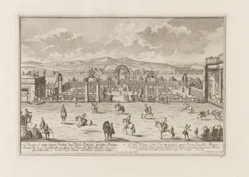 Szkoła Jazdy hrabiego Paara w Wiedniu, 1719.