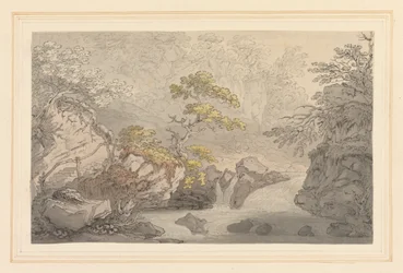Widok Nunery w Cumberland