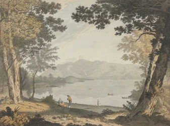 Widok na Skiddaw i Derwentwater