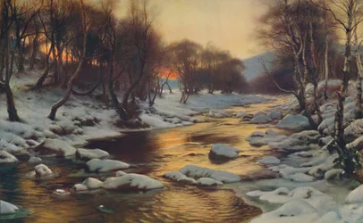A oddech zimy nadszedł zimny i mroźny, 1886