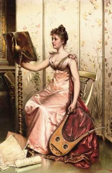 Recital (olej na płótnie)