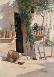 Kabina Lecques (olej na płótnie)
