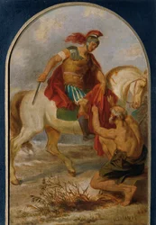Święty Marcin z żebrakiem
