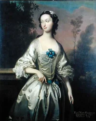 Portret Frances Marii Fountayne (olej na płótnie)