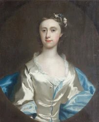 Portret kobiety, 1745.