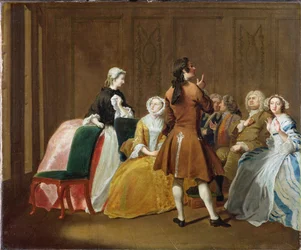 Rodzina Harlowe, z "Clarissy" Samuela Richardsona, ok. 1745-47 r.