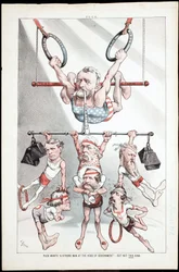Puck chce "silnego człowieka na czele rządu" - ale nie takiego, 1880 r.
