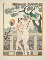 Chodzenie nago tak często, jak to możliwe, ilustracja z „Dzieł Hipokratesa”, 1934
