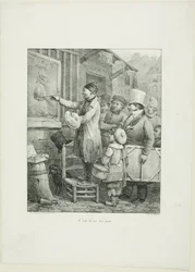 Jak piękna jest sztuka, z Croquis Lithographiques...1823