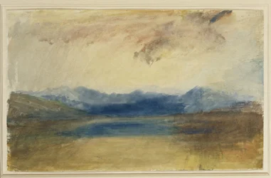 Pejzaż górski z jeziorem, ok. 1820