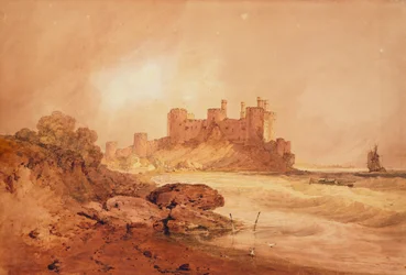 Zamek Conway, Północna Walia, ok. 1800
