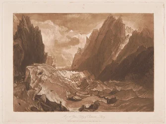 Mer de Glace, dolina Chamonix, Sabaudia