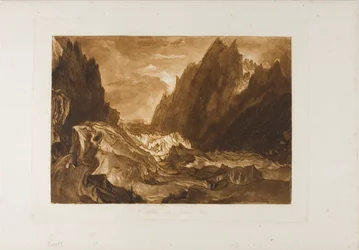 Mer de Glace, tablica 50 z Księgi Studiów