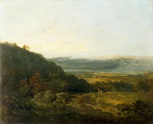 Middleton Dale, Yorkshire (olej na płótnie)