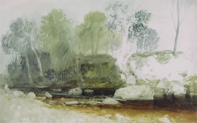 O Washburn: Studium, ok. 1815 (akwarela i grafit na papierze)
