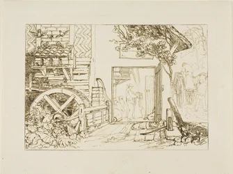 Pembury Mill, Kent, płyta 12 z Liber Studiorum