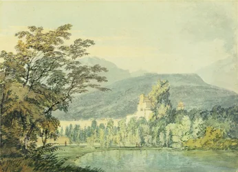 Willa Sir Williama Hamiltona, ok. 1795 (wc nad ołówkiem na papierze)