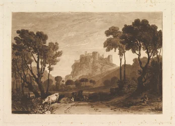 Zamek nad Łąkami Liber Studiorum, cz. II, tablica 8, 1808.