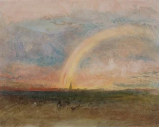 Tęcza, ok. 1835 (akwarela na papierze)