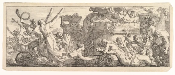 Przybycie kadzi z winem, ok.1755.
