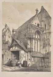 Architektura średniowiecza: St. Etienne, Rouen