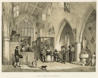 Kaplica, Haddon Hall, Derbyshire