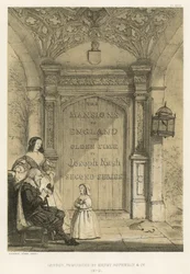 Drzwi, Opactwo Coombe