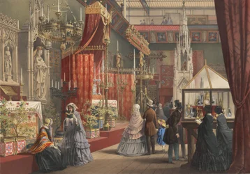Dwór średniowieczny: Wielka Wystawa 1851, 1854.