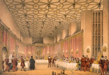 Izba, Hampton Court, wyd. 1838.