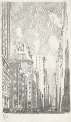 Broadway z Bowling Green, nr 2 w kolekcji Iconophile Club Collection