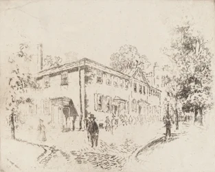 Czwarta Ulica, Dom Spotkań, Filadelfia, 1920.