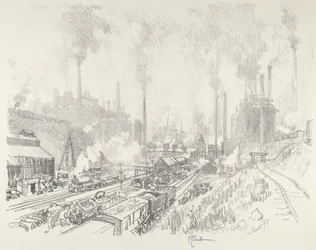 W Krainie Żelaza i Stali, 1916.