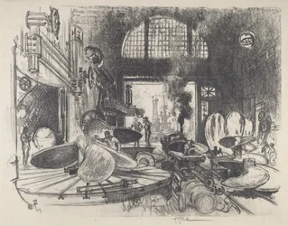 Wykonywanie łopat śmigła, 1917.