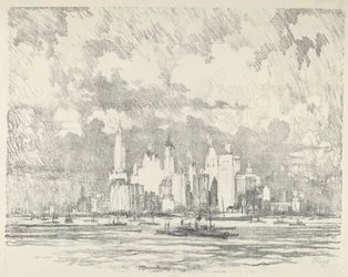 Nowy Jork z Ellis Island