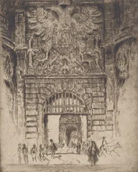 Brama Visagara, Brama Madrytu, Toledo, 1904.