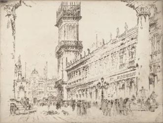 Przebudowa Campanile, Wenecja, nr II, 1911.