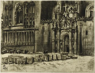 Św. Juan de los Reyes, drzwi i łańcuchy