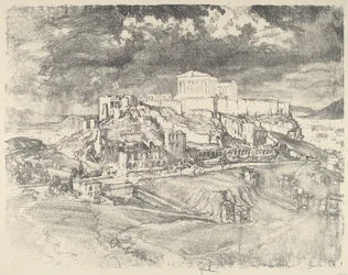 Burza za Akropolem, 1913.