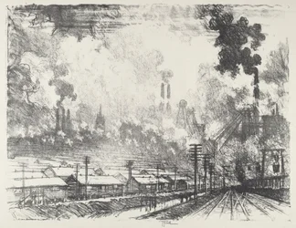 Kopalnia Węgla, 1916.