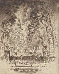 Plac, Plac Niepodległości, Filadelfia, 1920.
