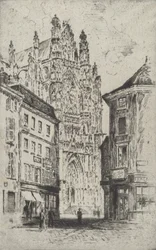 Transept, Beauvais, 1907.